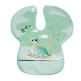 Bavette imperméable Dinosaure, Sevi Baby