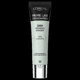 Base de maquillage Prime Lab 24h Anti-Rose, 30 ml, Loreal Paris