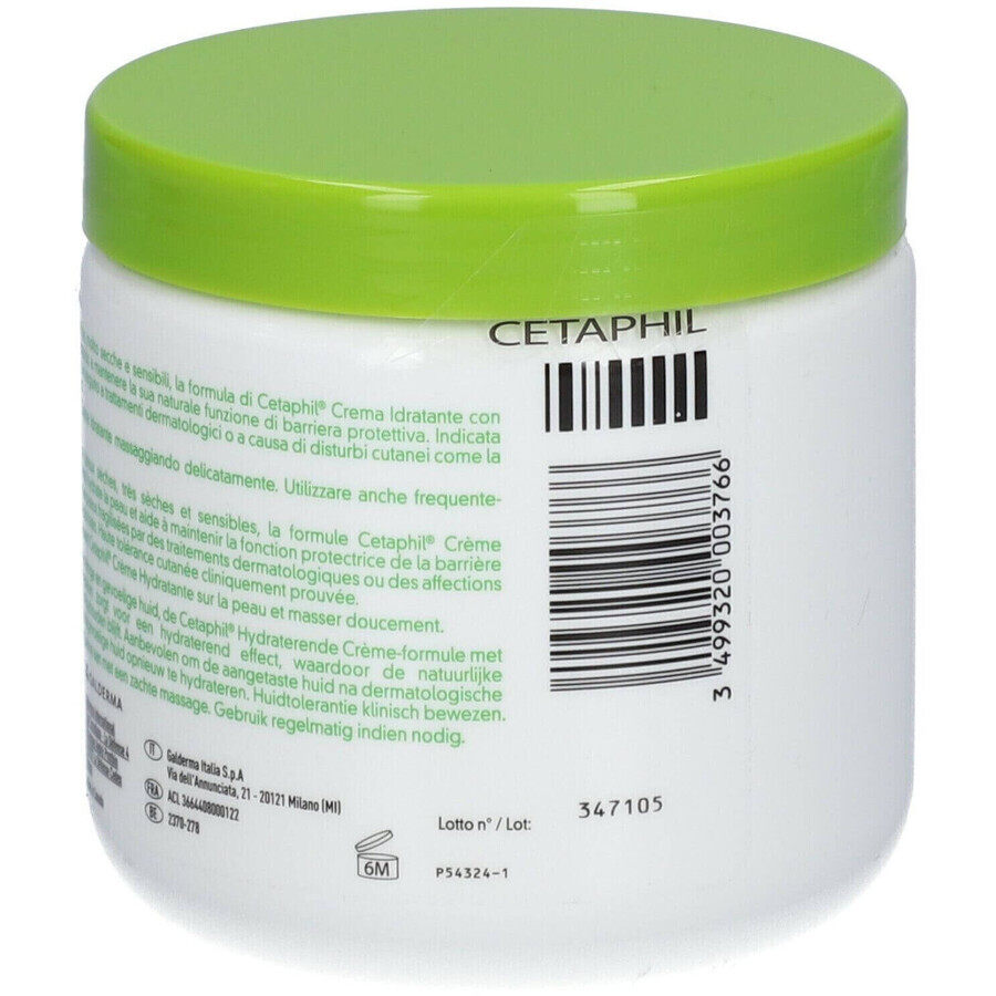 Cetaphil vochtinbrengende crème, 453 g, Galderma