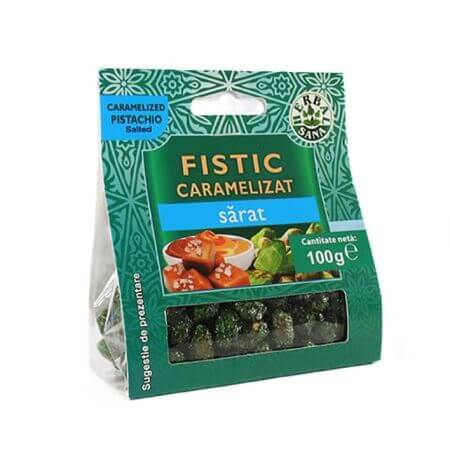 Pistaches caramélisées salées, 100 g, Herbal Sana