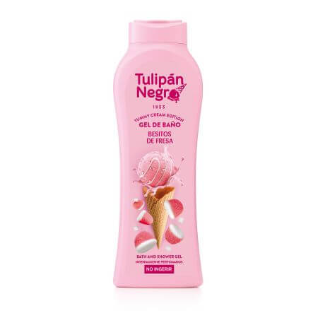 Gel doccia Besitos de fresas, 650ml, Tulipan