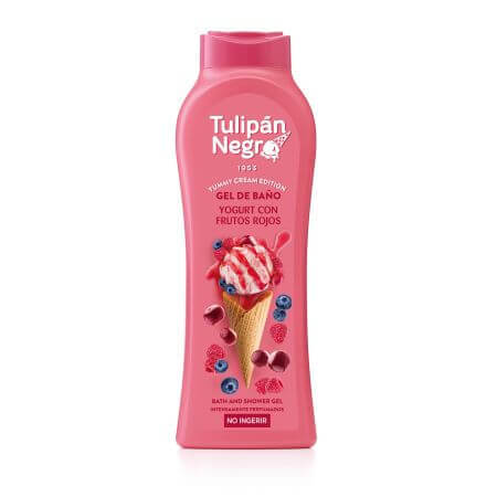 Joghurt-Duschgel mit roten Beeren, 650ml, Tulip