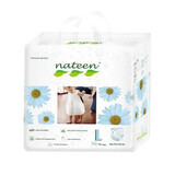 Culotte de protection hypoallergénique Premium Line, 3D Flex & Fit, No. 4, 9-14 kg, 20 pièces, Nateen