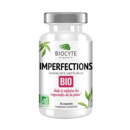 Supliment alimentar pentru reducerea imperfectiunilor Imperfections Bio, 30 comprimate, Biocyte