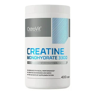 Creatina Monohidrato, 3300 mg, 400 cápsulas, OstroVit