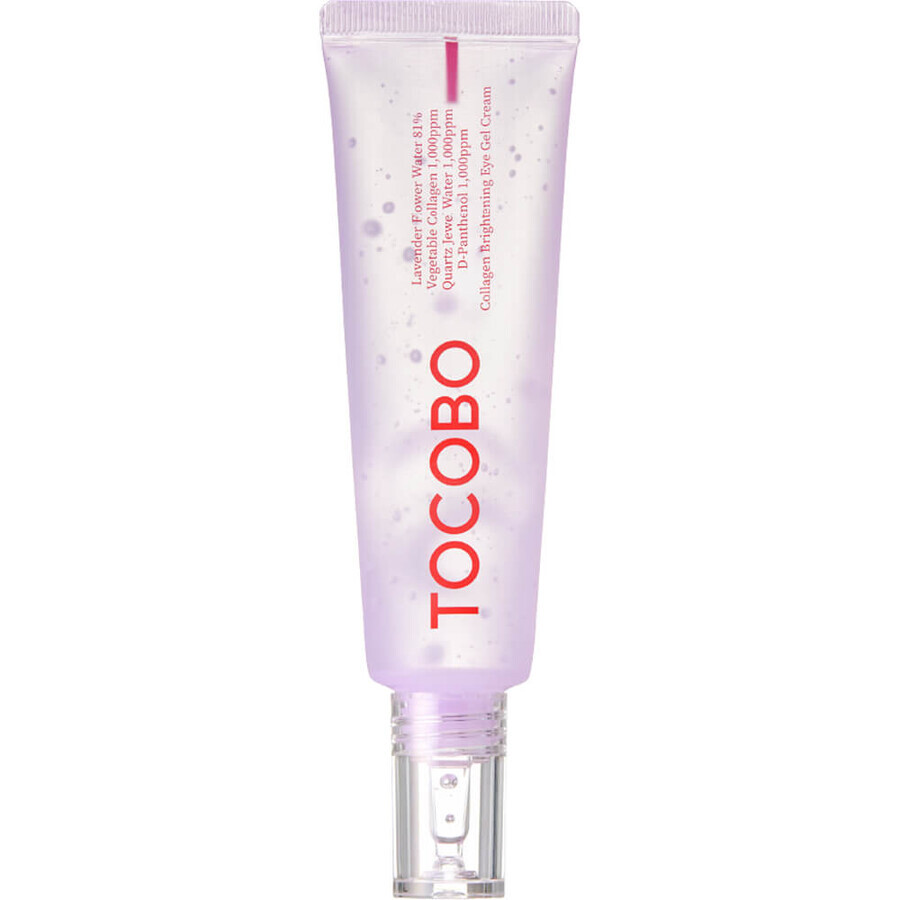 Collagen Brightening eye contour gel cream, 30 ml, Tocobo