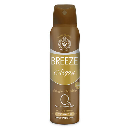 Deodorant spray met arganolie, 150 ml, Breeze