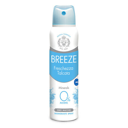 Deodorantverstuiver zonder alcohol Fresh Talc, 150 ml, Breeze