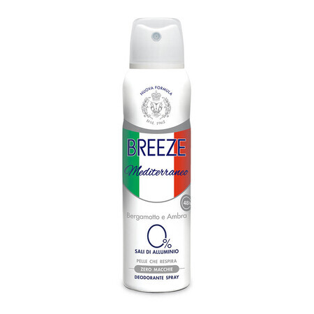 Deodorante spray senza alluminio Mediterraneo, 150 ml, Breeze