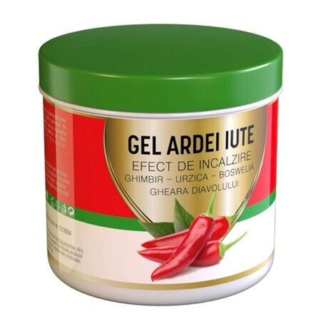 Hete peper verwarmende gel, 275 ml, Praemium