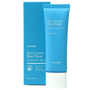 Soothing Hydrating Cream for Face, Ecto-Luron Blue Tansy Hydra Relief, Trimay, 50 ml, Biocart