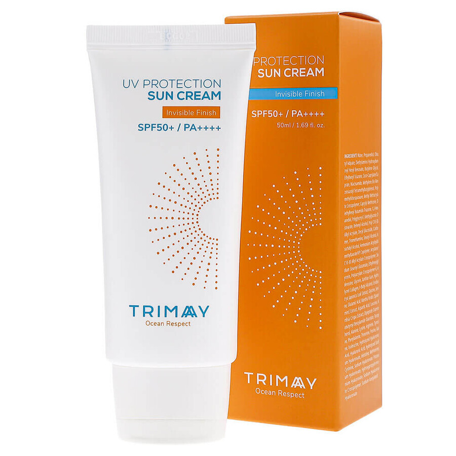 Zonnebrandcrème, Fitru UV, SPF50+ PA++++, Onzichtbare Finish, Trimay, 50 ml, Biocart