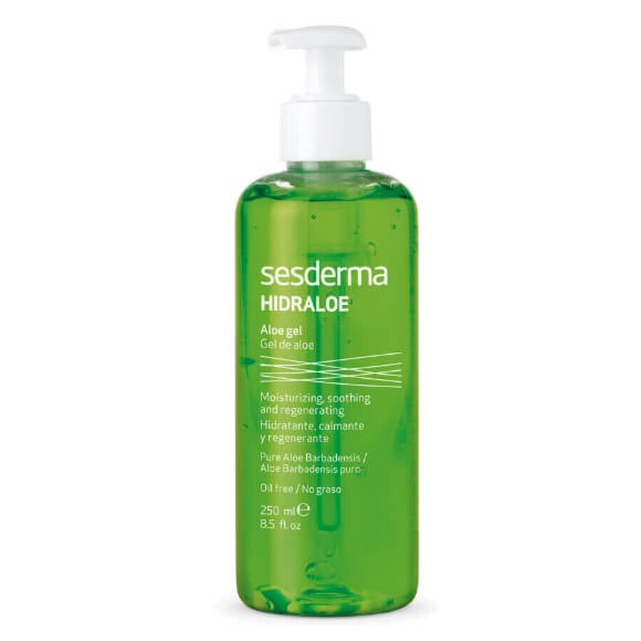 Sesderma Hidraloe Gel apaisant à l'aloès, 250 ml