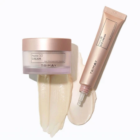 Peptide 18 Anti-Aging Eye Cream with Hydrolyzed Oyster Extract 5.4%, Trimay, 25 ml, Biocart