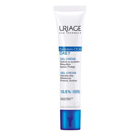 Creme-Gel für empfindliche und geschädigte Haut Bariederm Cica, 40 ml, Uriage