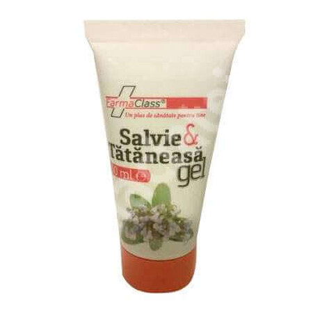 Gel cu salvie și tătăneasă, 50 ml, FarmaClass