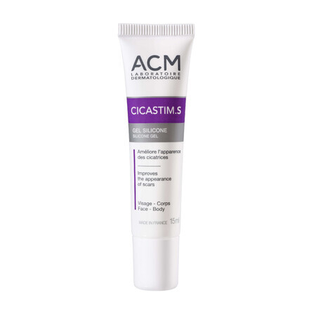 Cicastim S gel de silicone, 15 ml, Acm