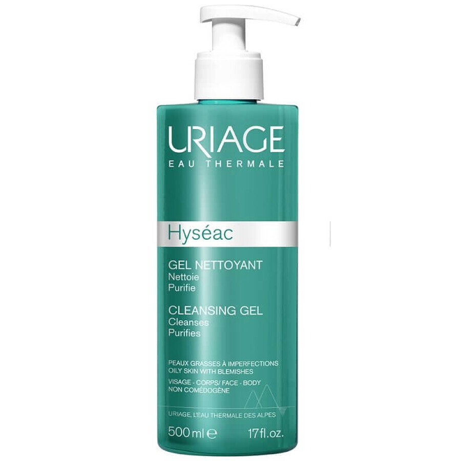 Hyseac Reinigingsgel, 500 ml, Uriage