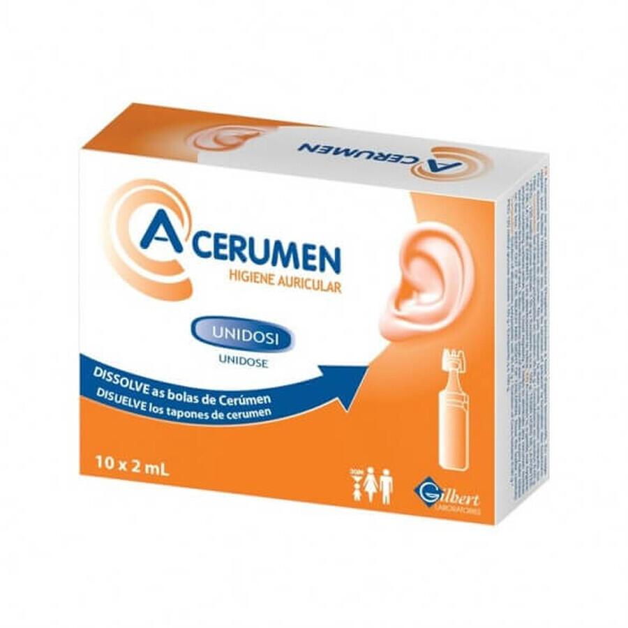 A-Ear hygiëne oorsmeer, 10x2 ml, Gilbert