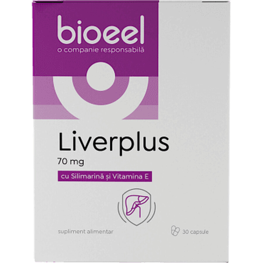 Bioeel Liverplus 70 mg, 30 Kapseln