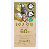 Equiori chocolat noix de coco ECO, 80 g