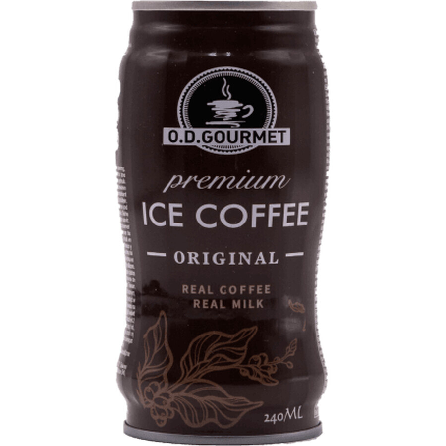 O.D.GOURMET koffie met ijs, 240 ml
