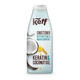 Acondicionador restaurador y protector, 500 ml, Keratina y Aceite de Coco, Keff