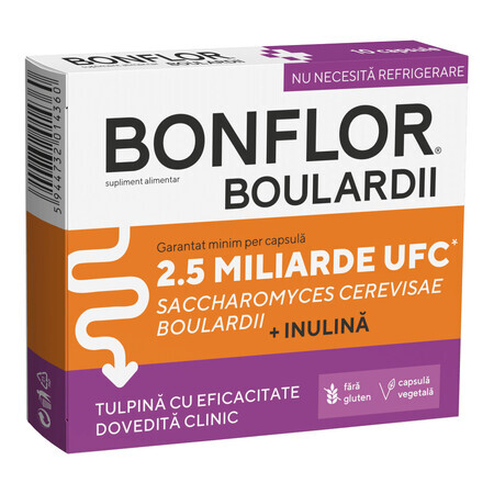 Bonflor Boulardii, 10 capsules, Fiterman