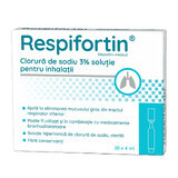 Natriumchloride 3% oplossing voor inhalatie Respifortin, 20 injectieflacons x 4 ml, Penta Arzneimittel