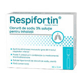 Sodium chloride 3% inhalation solution Respifortin, 60 ampoules x 4 ml, Penta Arzneimittel