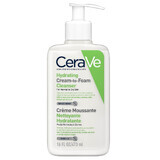 Schuimende en hydraterende reinigingscrème voor de normale en droge huid, 473 ml, CeraVe