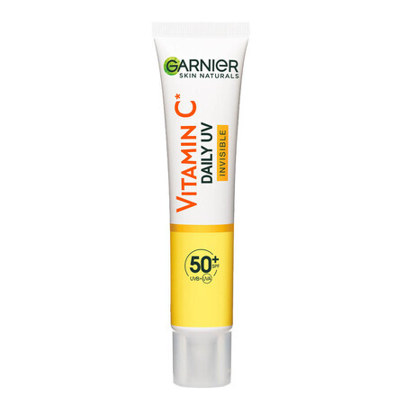 Invisible Fluid Cream met SPF 50+ Vitamine C Skin Naturals, 40 ml, Garnier