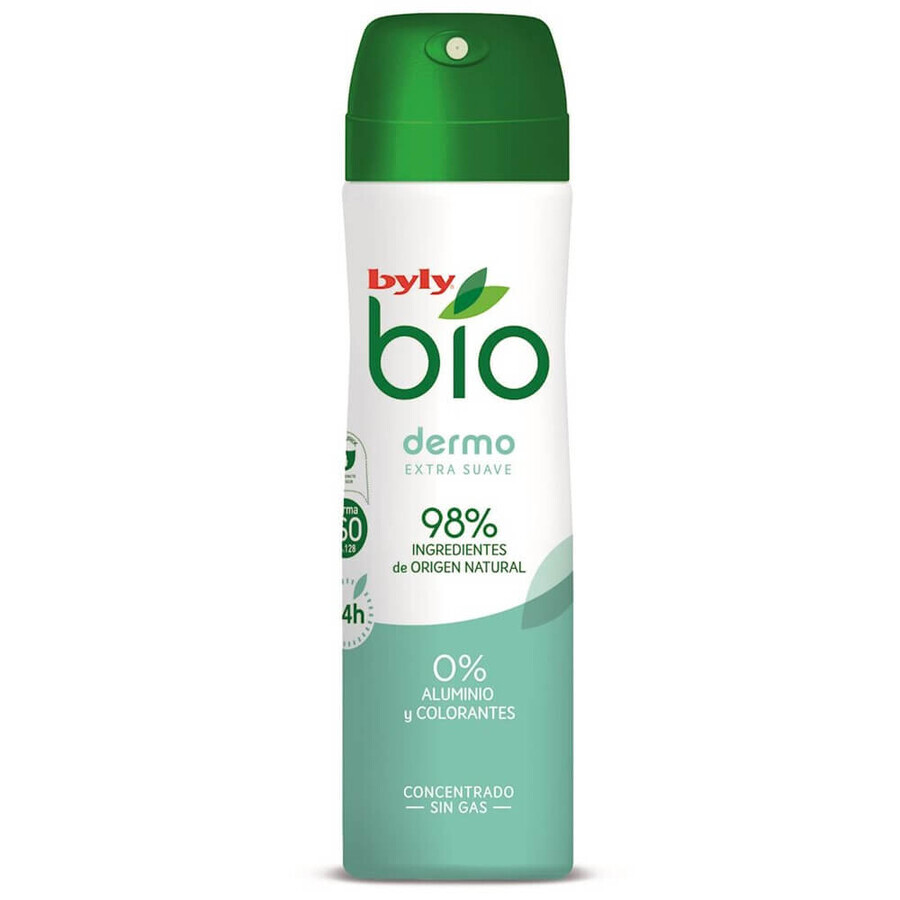 Spray déodorant bio Dermo, 75 ml, Byly