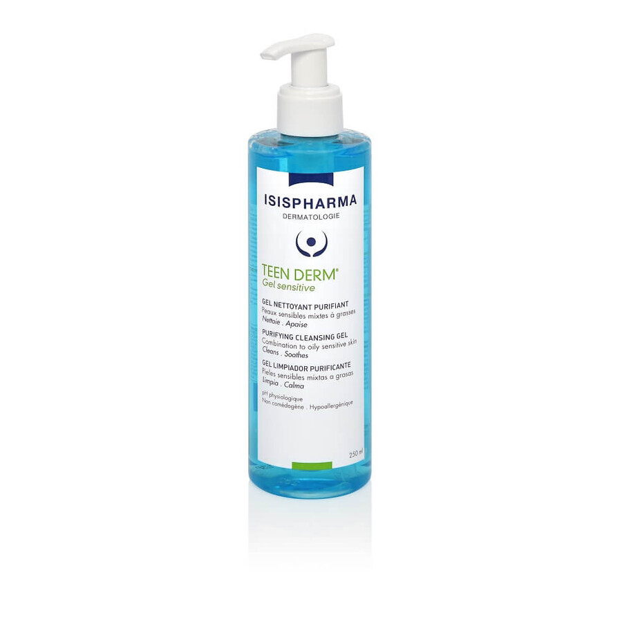 IsisPharma Teen Derm Sensitiv-Reinigungsgel, 250 ml