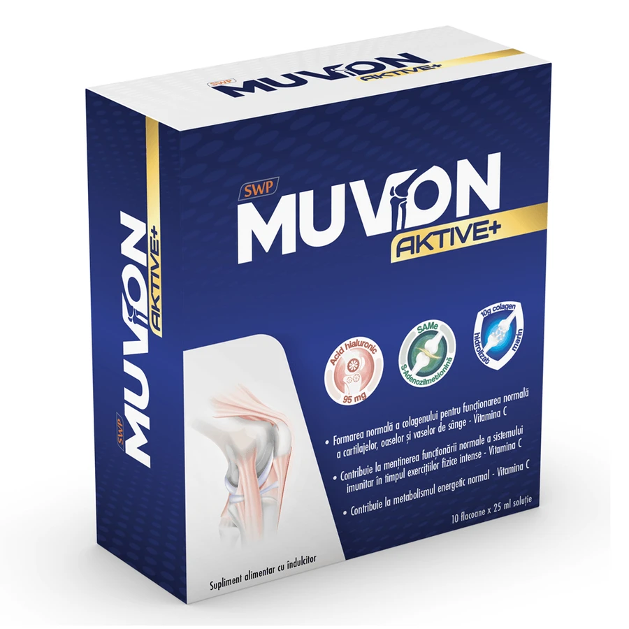 Muvon Aktive Plus, 10 ampullen x 25 ml, Sun Wave Pharma