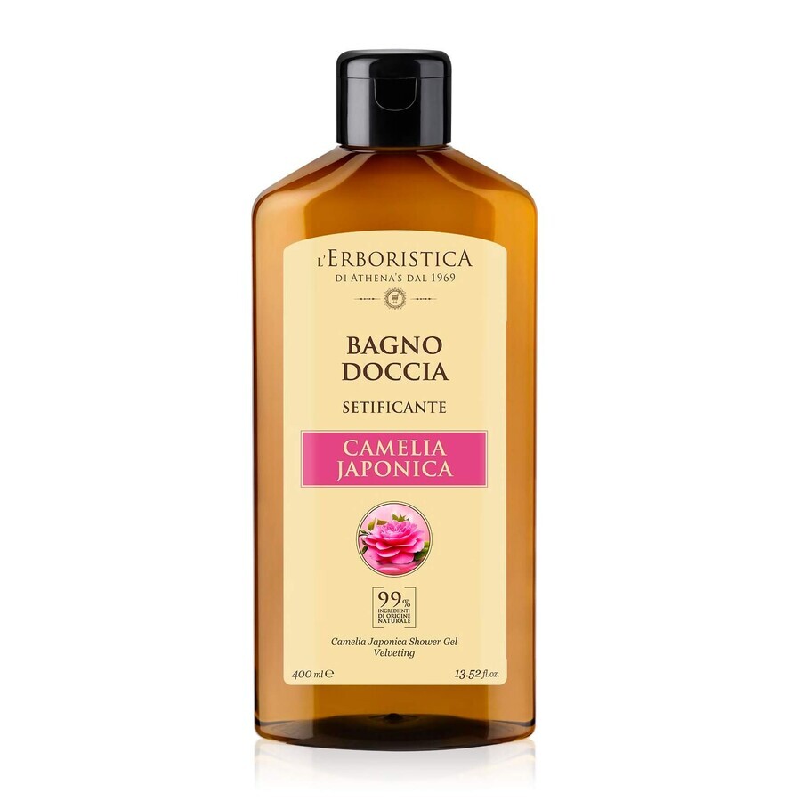 Douchegel met Camellia Japonica, 400 ml, L'Erboristica