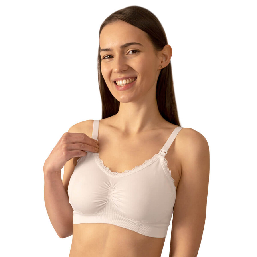 Reggiseno per allattamento, C 75 - 80, Bianco, Babyono