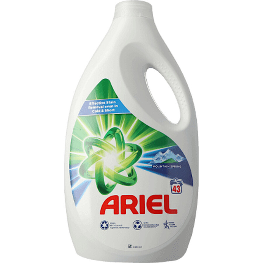 Ariel Mountain Spring Liquid Detergent 43 washes, 2.15 l