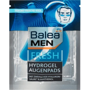 Balea MEN Płatki pod oczy z hydrożelem, 2 szt.
