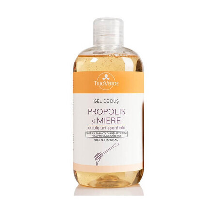 Gel douche à la propolis et au miel, 300 ml, Trio Verde