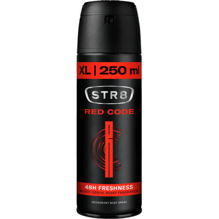 STR8 Déodorant spray CODE ROUGE, 250 ml