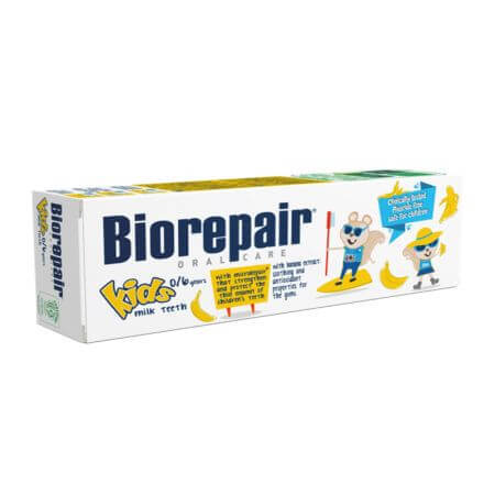 Junior Toothpaste, 0-6 years, banana, 50ml, Biorepair