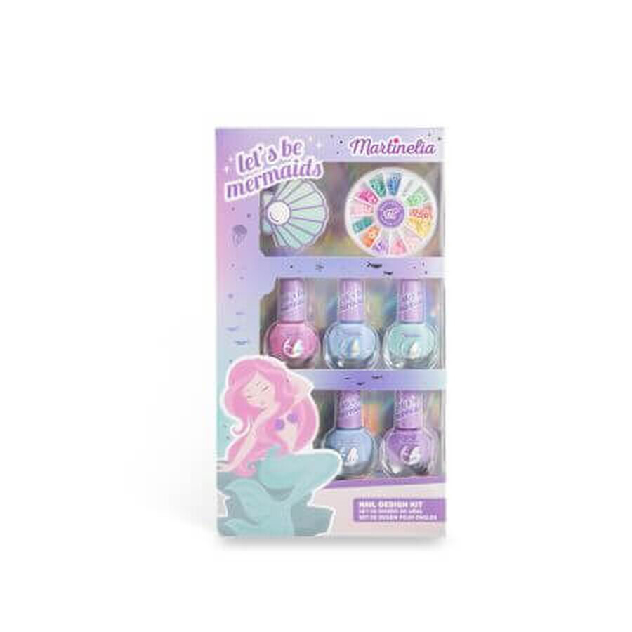 Set d'ongles "Let's be mermaids", Martinelia