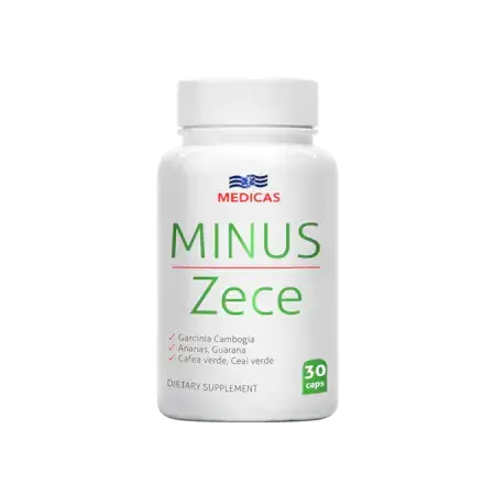 Supliment alimentar ,Minus zece kg, de slabit, 30 capsule, MEDICAS