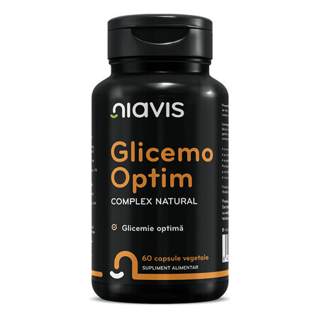 Complex Natural Glicemo Optim, 60 capsules, Niavis