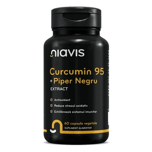 Curcumine 95 + Poivre Noir, 60 gélules, Niavis