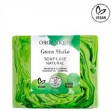 Savon nourrissant au thé vert, freesia et lys Green Shake, 100 g, Organique