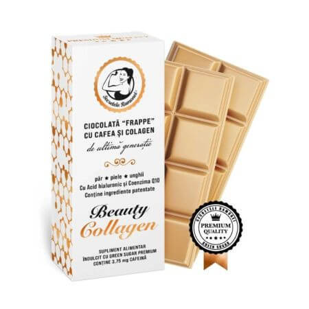 Ciocolata Frappe cu cafea Beauty Collagen, 2 x 50 g, Secretele Ramonei