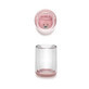Kinderglas met interieur, Teddybeer, Roze, 145 ml, Melii