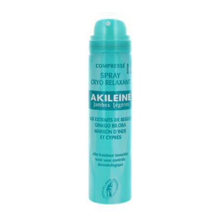 Spray for tired feet Akileine, 75 ml, Asepta